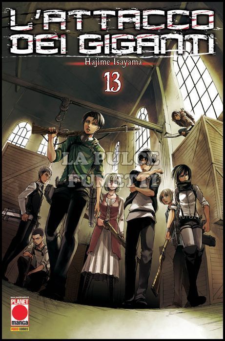 GENERATION MANGA #    13 - L'ATTACCO DEI GIGANTI 13 - 2A RISTAMPA